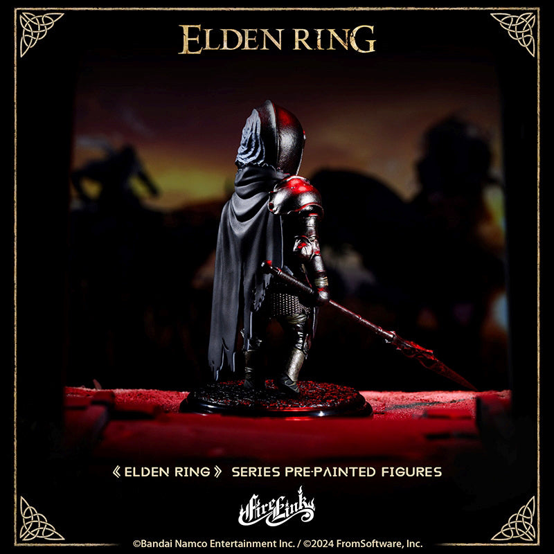 Starforged FireLink Elden Ring Series Pre-painted Figures Blind Box
Step into the fantastical world of Elden Ring and get up close with your favorite characters.
The first series of Elden Ring blind boxes brings together six iconic characters from the game.
 Each Figures is meticulously designed and pre-painted, showcasing the exquisite details and style of the game. Whether you're a dedicated fan of the game or a model collector, this series will add brilliance to your collection. Seize the opport